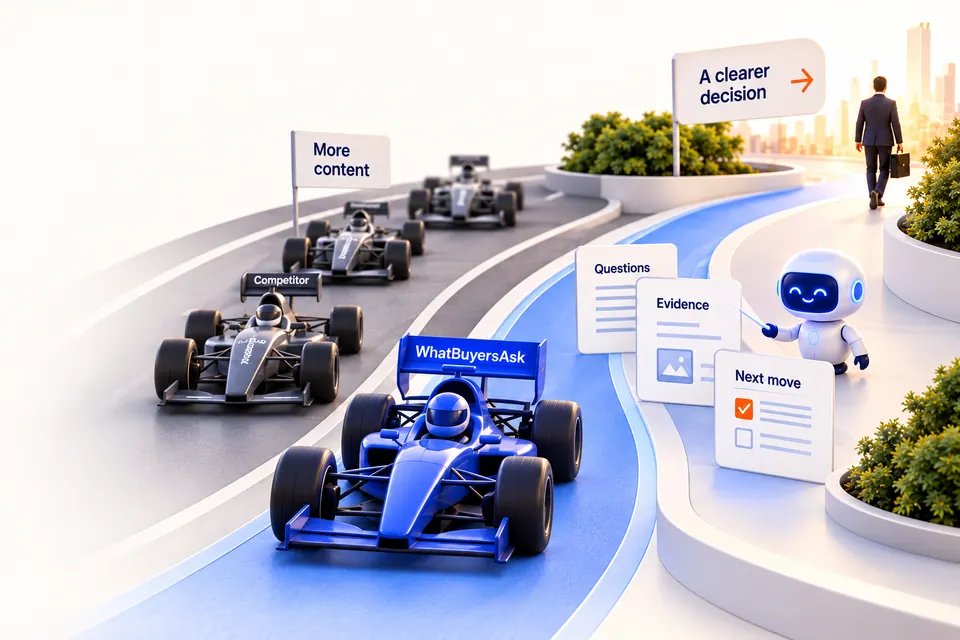 Racing and AI research illustration for Our point of view