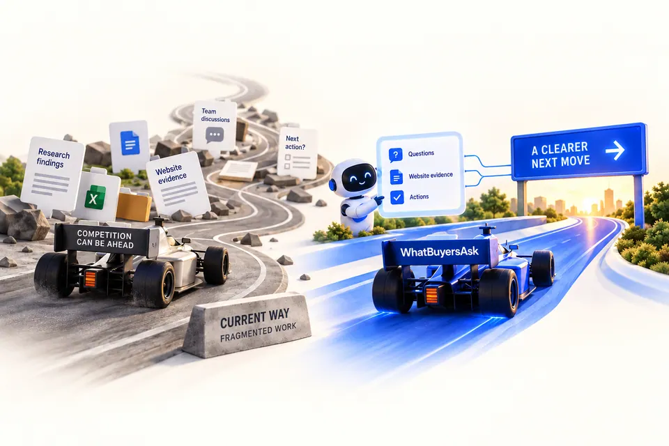 Racing and AI research illustration for What we are building