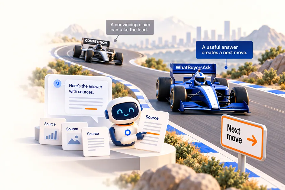 Racing and AI research illustration for Our principles