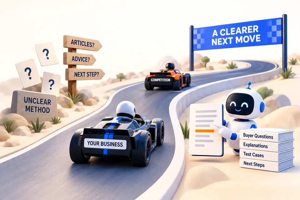 Racing and AI research illustration for Guides