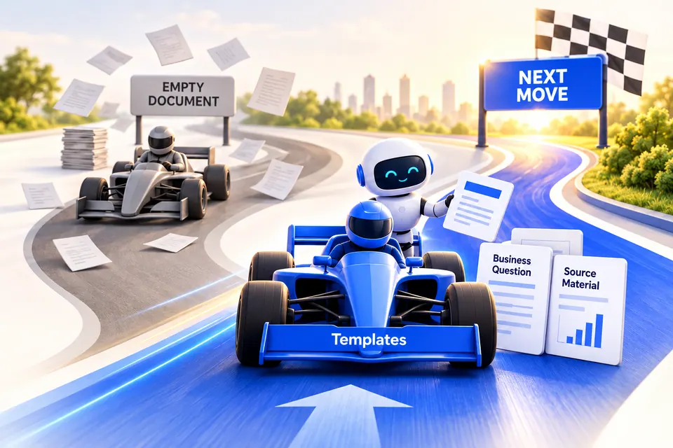 Racing and AI research illustration for Templates