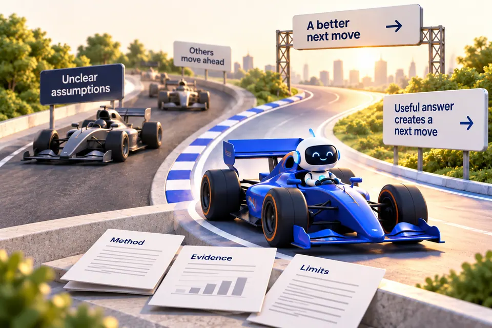 Racing and AI research illustration for Research